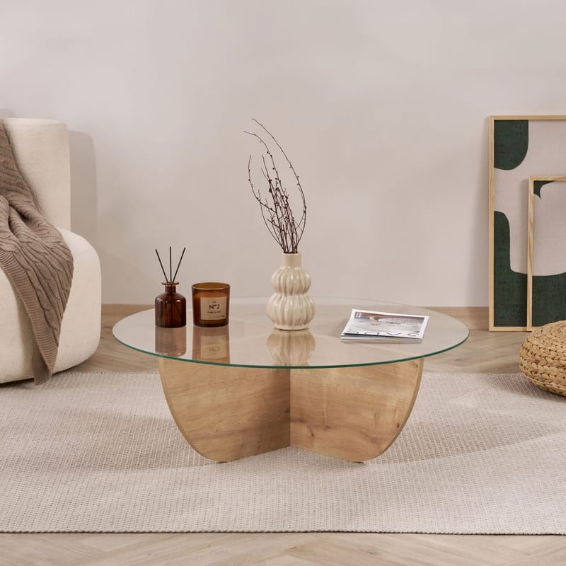 Orwin Soffbord 90 cm - Natur - Möbler - Bord & matgrupper - Soffbord