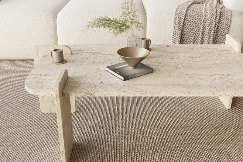 Osmiric Soffbord 120 cm Rektangulär - Travertin - Möbler - Bord & matgrupper - Soffbord