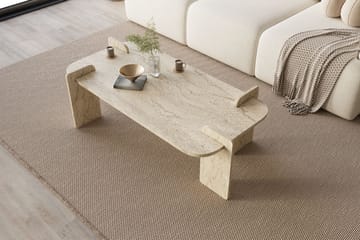 Osmiric Soffbord 120 cm Rektangulär - Travertin - Möbler - Bord & matgrupper - Soffbord