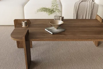 Osmiric Soffbord 120 cm Rektangulär - Valnöt - Möbler - Bord & matgrupper - Soffbord