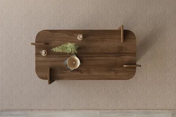 Osmiric Soffbord 120 cm Rektangulär - Valnöt - Möbler - Bord & matgrupper - Soffbord