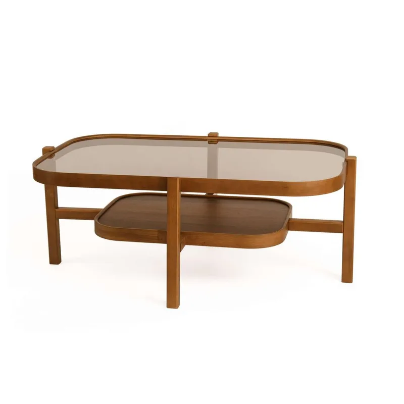 Ostrin Soffbord 110 cm - Mörkbrun - Möbler - Bord & matgrupper - Soffbord