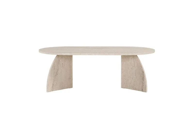 Osyra Soffbord 120 cm - Travertine - Möbler - Bord & matgrupper - Soffbord