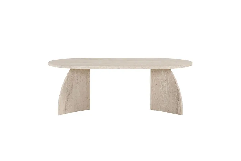 Osyra Soffbord 120 cm - Travertine - Möbler - Bord & matgrupper - Soffbord