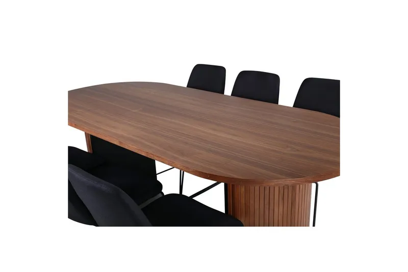 Oval Dining Set Bianca, Muce - 200x90x75 - Möbler - Bord & matgrupper - Matgrupper