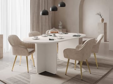 Ovren Matbord 185 cm - beige - Möbler - Bord & matgrupper - Matbord & köksbord