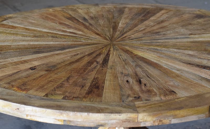 Palma runt matbord Ø140 cm - Återvunnet trä - Återvunnet trä (drivved) - Möbler - Bord & matgrupper - Matbord & köksbord