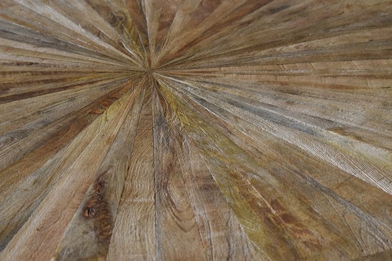 Palma runt matbord Ø140 cm - Återvunnet trä - Återvunnet trä (drivved) - Möbler - Bord & matgrupper - Matbord & köksbord