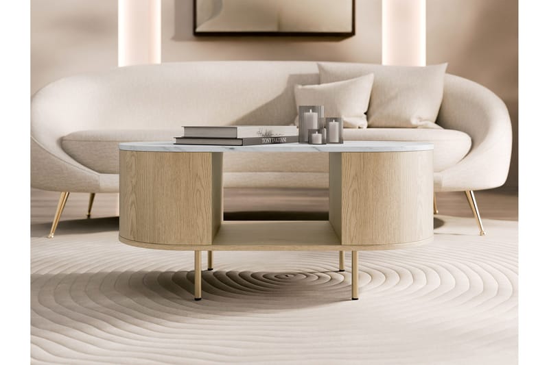 Pantego Soffbord 100x52 cm - Brun - Möbler - Bord & matgrupper - Soffbord