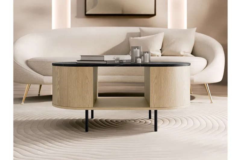 Pantego Soffbord 100x52 cm - Brun - Möbler - Bord & matgrupper - Soffbord