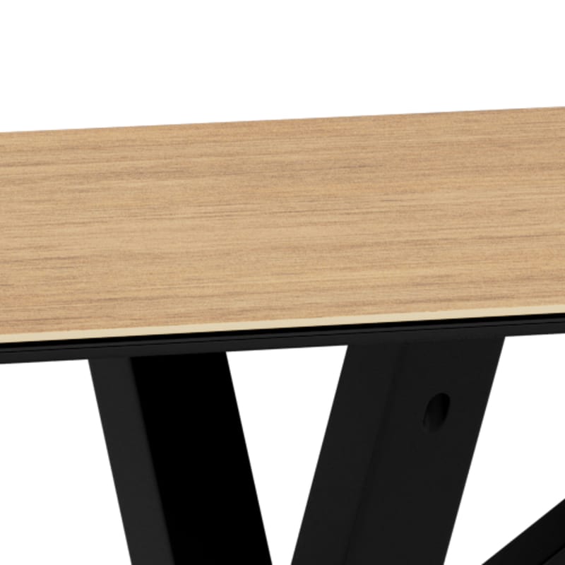 Parkins Matbord 200 cm - Svart - Möbler - Bord & matgrupper - Matbord & köksbord