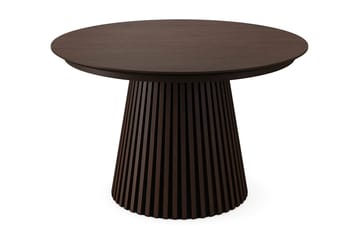 Peyra Matgrupp 120-220 cm förlängningsbart med 4 Nibe Plus Mastolar - Rökt ek - Möbler - Bord & matgrupper - Matgrupper