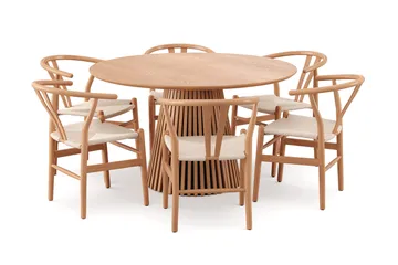 130 cm - Rökt ek