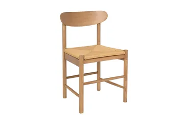 Peyra Matgrupp runt 180 cm Ek med 8 Malte Matstolar - Möbler - Bord & matgrupper - Matgrupper