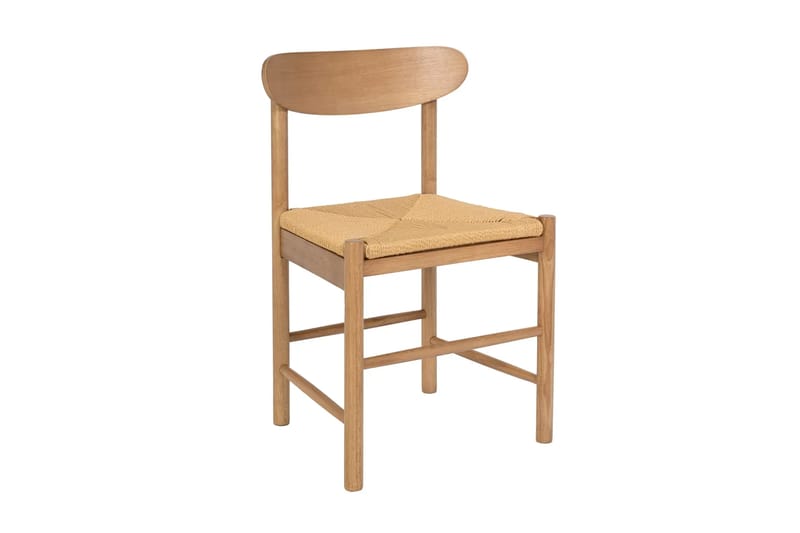 Peyra Matgrupp runt 180 cm Ek med 8 Malte Matstolar - Möbler - Bord & matgrupper - Matgrupper