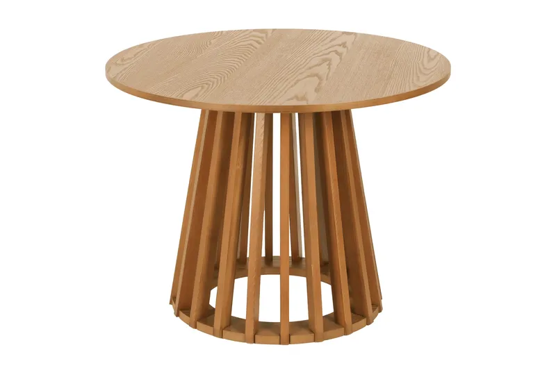 Peyra Soffbord Runt 60 cm Fanér - Ek - Möbler - Bord & matgrupper - Soffbord