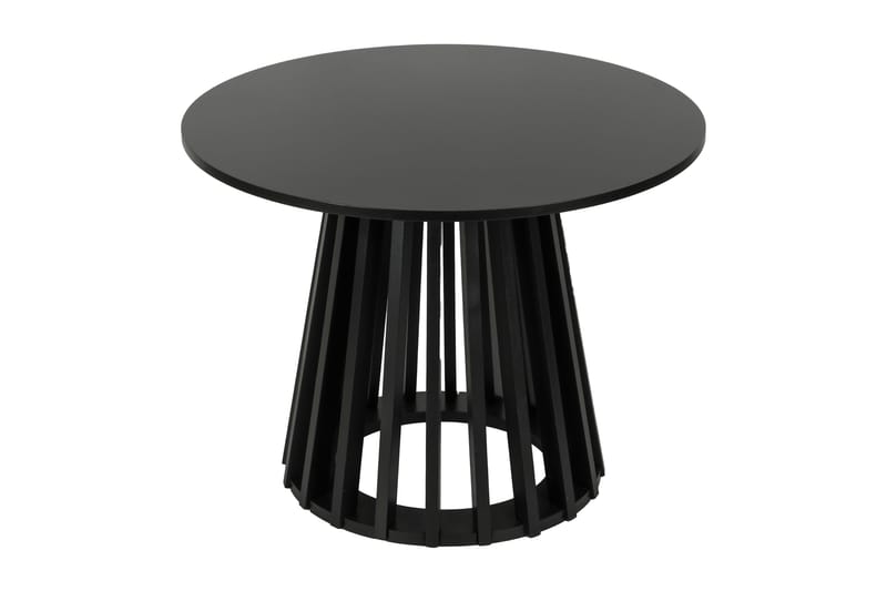 Peyra Soffbord Runt 60 cm Fanér - Svart - Möbler - Bord & matgrupper - Soffbord