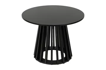 Peyra Soffbord Runt 60 cm Fanér - Svartlaserad ek - Möbler - Bord & matgrupper - Soffbord