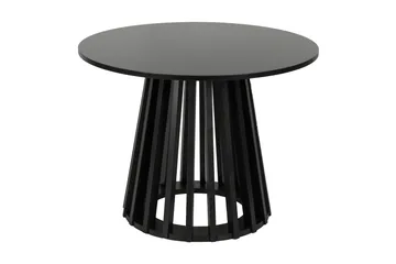 Peyra Soffbord Satsbord Runt 86/60 cm Fanér - Svart - Möbler - Bord & matgrupper - Soffbord