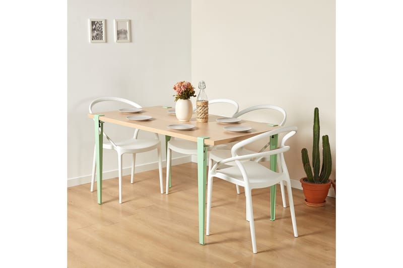 Pineios Matbord 150x75 cm Brun/Blå - Hanah Home - Möbler - Bord & matgrupper - Matbord & köksbord