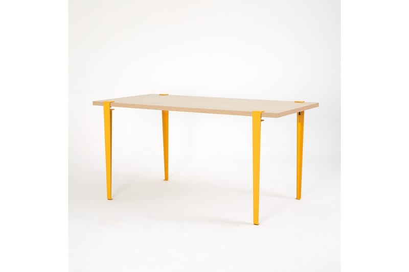 Pineios Matbord 150x75 cm Brun/Gul - Hanah Home - Möbler - Bord & matgrupper - Matbord & köksbord