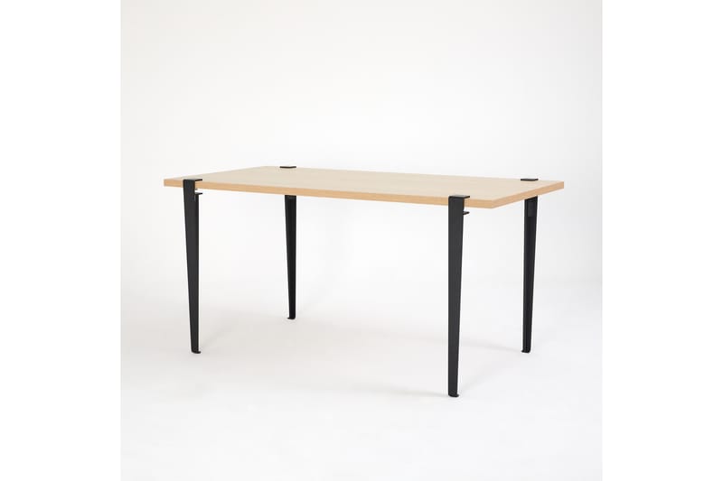 Pineios Matbord 150x75 cm Brun/Svart - Hanah Home - Möbler - Bord & matgrupper - Matbord & köksbord