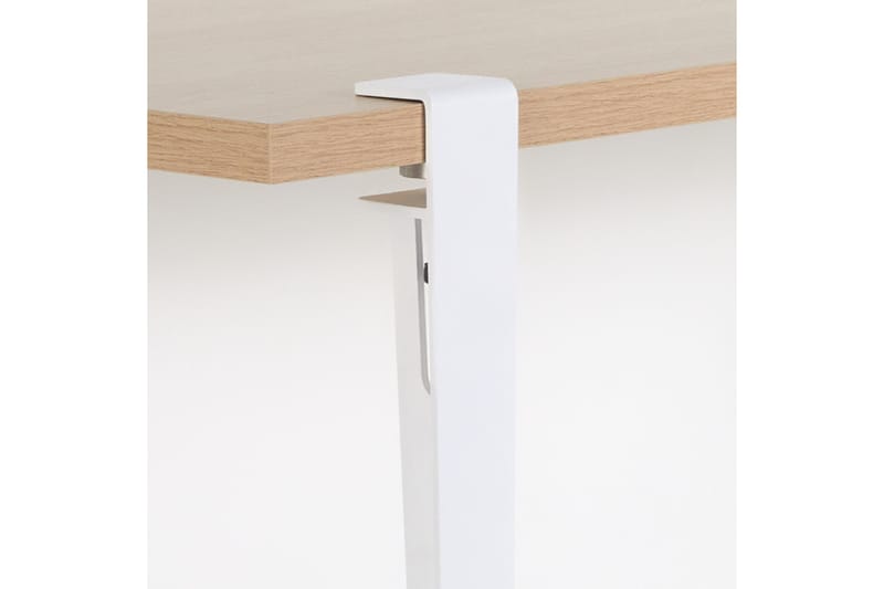 Pineios Matbord 150x75 cm Brun/Vit - Hanah Home - Möbler - Bord & matgrupper - Matbord & köksbord