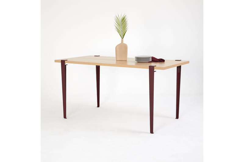 Pineios Matbord 150x75 cm Mörkbrun - Hanah Home - Möbler - Bord & matgrupper - Matbord & köksbord