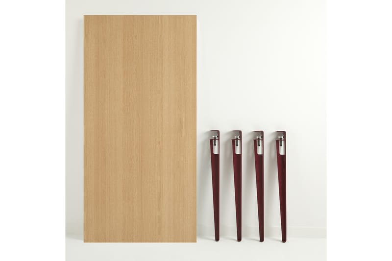 Pineios Matbord 150x75 cm Mörkbrun - Hanah Home - Matbord & köksbord