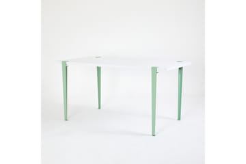 Pineios Matbord 150x75 cm Vit/Blå/Grön