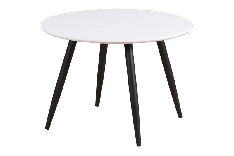 Plaza Litet Runt Matbord 60 cm, Vit