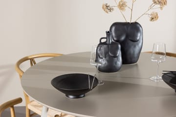 Plaza Matbord 120 cm med 4 Alfons Karmstol - Möbler - Bord & matgrupper - Matgrupper