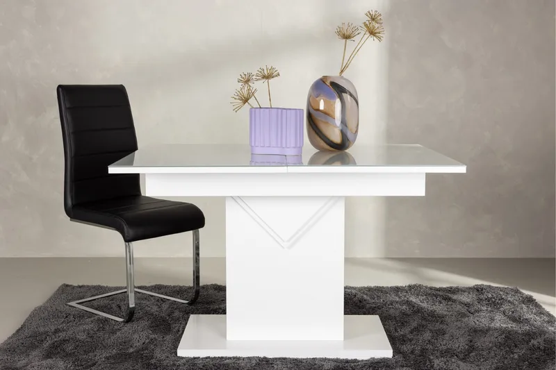 Pluto Matbord 120x90 cm - Vit - Möbler - Bord & matgrupper - Matbord & köksbord