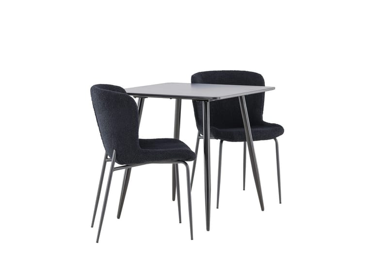 Polar Matbord 75x75 cm med 2 Modesto Matstol - Möbler - Bord & matgrupper - Matgrupper