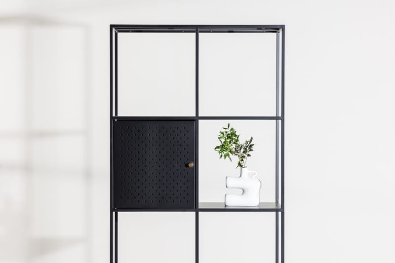 Porto Låda 80x180 cm - Svart - Förvaring - Hylla - Bokhylla