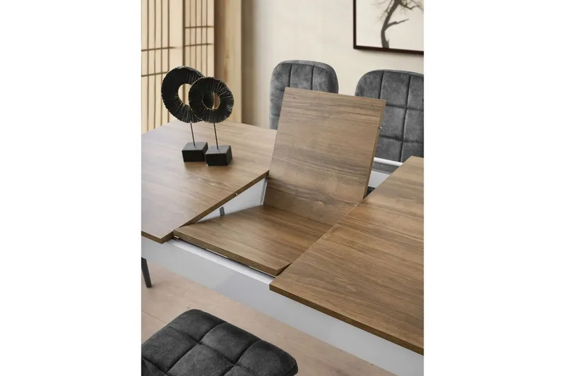 Pradera Matbord 175 cm Rektangulär - Valnöt/Vit - Möbler - Bord & matgrupper - Matbord & köksbord