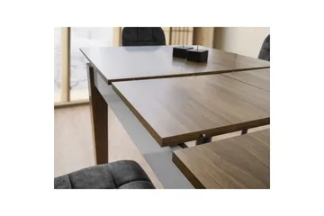 Pradera Matbord 175 cm Rektangulär - Valnöt/Vit - Möbler - Bord & matgrupper - Matbord & köksbord