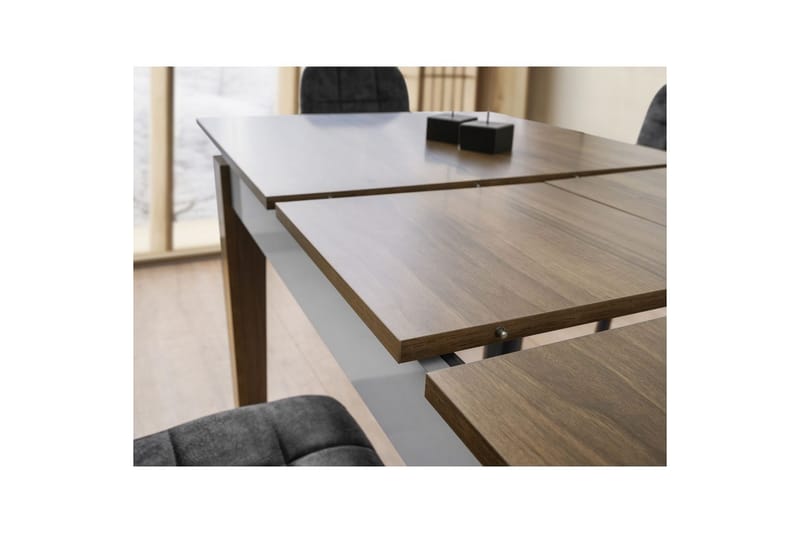 Pradera Matbord 175 cm Rektangulär - Valnöt/Vit - Möbler - Bord & matgrupper - Matbord & köksbord