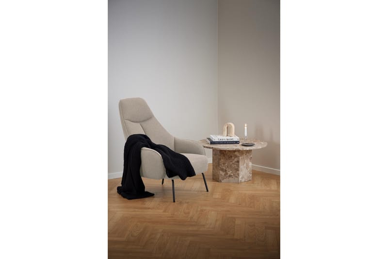 Prisa Runt Soffbord i Marmor Sten 80 cm - Beige - Möbler - Bord & matgrupper - Soffbord