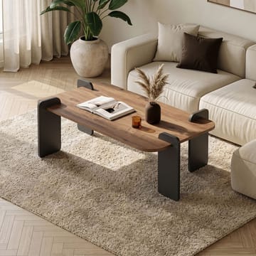 Qalen Soffbord 120 cm - Atlantisk furu och antracit - Möbler - Bord & matgrupper - Soffbord