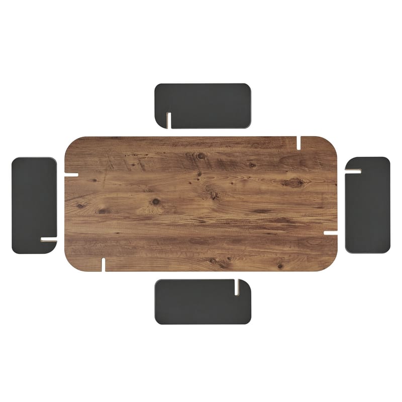 Qalen Soffbord 120 cm - Atlantisk furu och antracit - Möbler - Bord & matgrupper - Soffbord