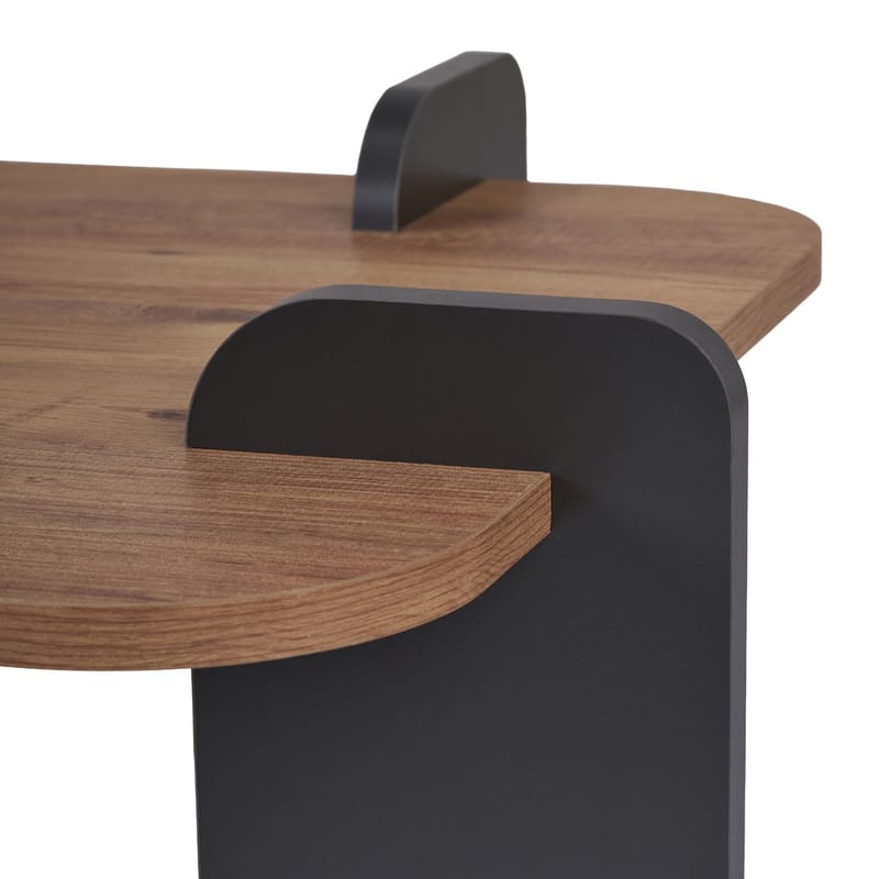 Qalen Soffbord 120 cm - Atlantisk furu och antracit - Möbler - Bord & matgrupper - Soffbord