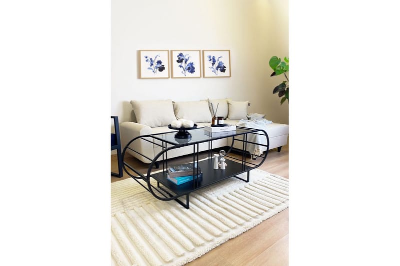 Quorinor Soffbord 145 cm - Svart - Möbler - Bord & matgrupper - Soffbord