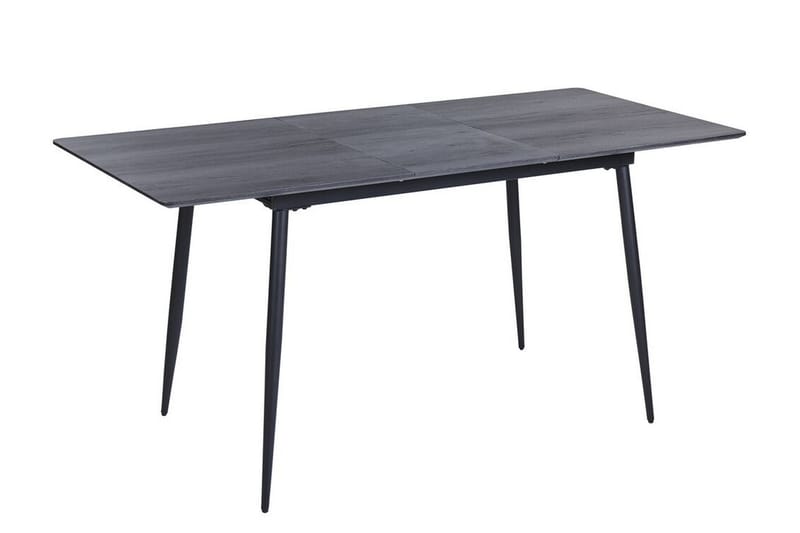 Rablio Matbord Förlängningsbart 120-160x80 cm - Svart/Grå - Möbler - Bord & matgrupper - Matbord & köksbord