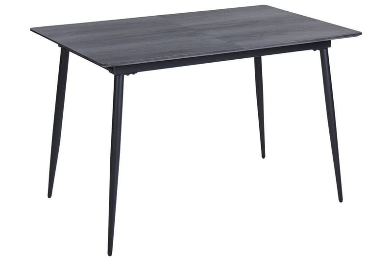 Rablio Matbord Förlängningsbart 120-160x80 cm - Svart/Grå - Möbler - Bord & matgrupper - Matbord & köksbord