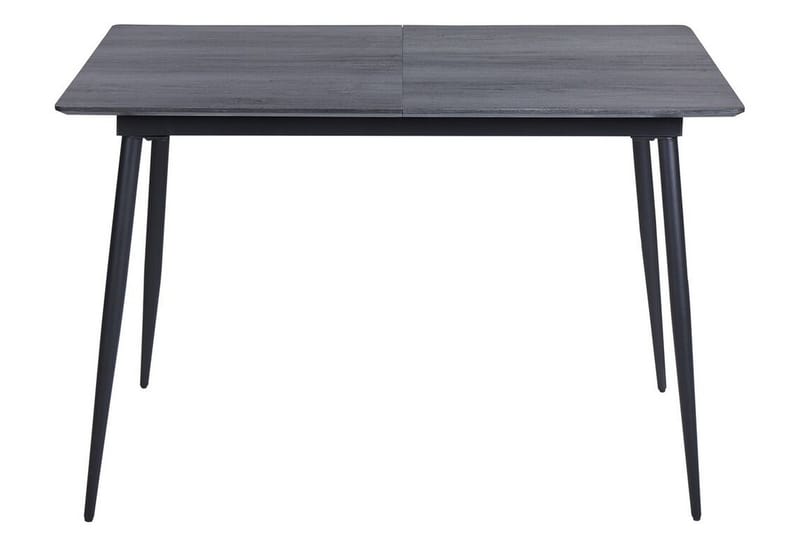 Rablio Matbord Förlängningsbart 120-160x80 cm - Svart/Grå - Möbler - Bord & matgrupper - Matbord & köksbord