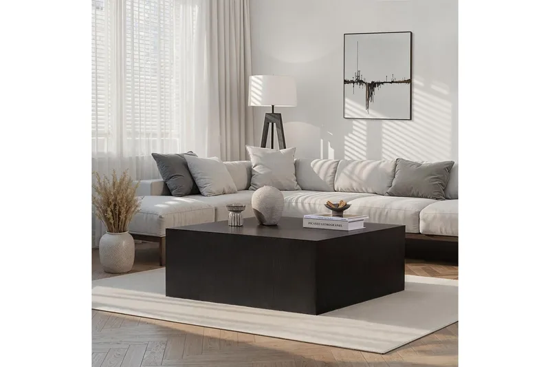 Rambabu Soffbord 90 cm - Svart - Möbler - Bord & matgrupper - Soffbord