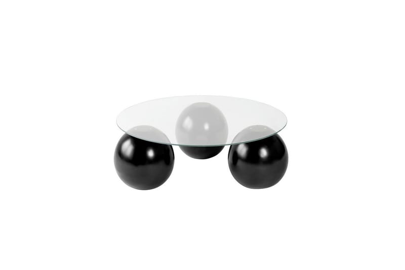 Ranni Soffbord 85 cm - Svart/Silver - Möbler - Bord & matgrupper - Soffbord