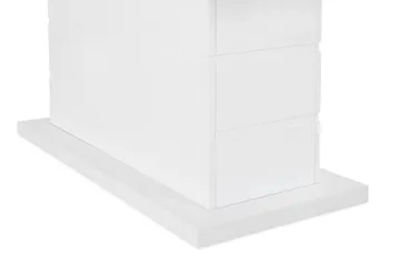 Ratliff Matbord 180 cm Förlängningsbart med illäggsskiva - Vit - Möbler - Bord & matgrupper - Matbord & köksbord