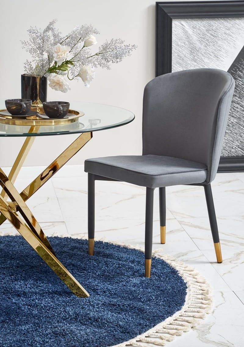 Raymond matbord Ø100 cm - Guld - Guld - Möbler - Bord & matgrupper - Matbord & köksbord